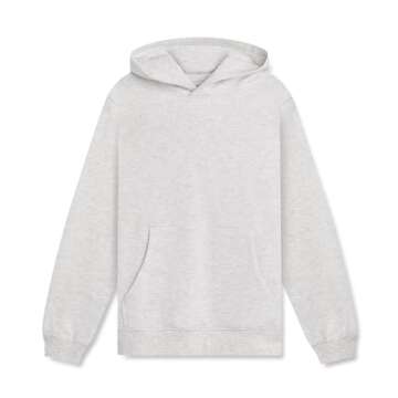 KUT & SO Cozy Fleece Women’s Essential Pullover Hoodie – Casual Sweatshirts for Women Heather Gray X-Small