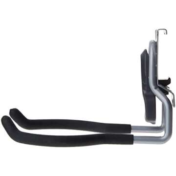 Rubbermaid Garage FastTrack Power Tool Holder, Satin Nickel, Wall Mounted Storage System, Holds up to 50 pounds, for Home/Garage/Tool Organization