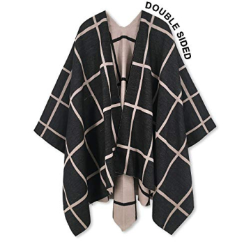 Moss Rose Women's Travel Shawl Wrap Poncho Cape