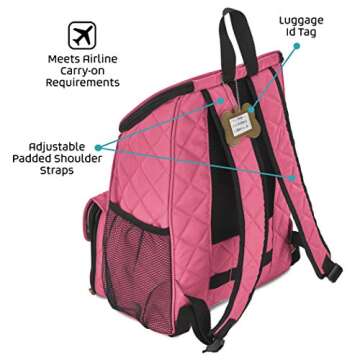 Mobile Dog Gear Weekender Backpack - Pet Travel Solution