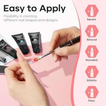 Modelones Poly Extension Gel Nail Kit for Stunning Nails