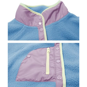 Stylish Women’s Lightweight Fleece Pullover for Winter