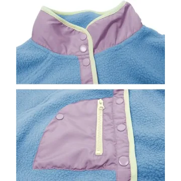 Stylish Women’s Lightweight Fleece Pullover for Winter