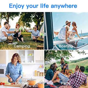 BODEGACOOLER 12 Volt Car Refrigerator, RV Car Fridge Dual Zone APP Control, Portable Freezer,35Quart (32L) -4℉-68℉ RV Electric Compressor Cooler 12/24V DC and 100-240V AC