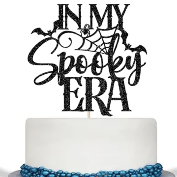 In My Spooky Era Cake Topper - Halloween Birthday Decoration