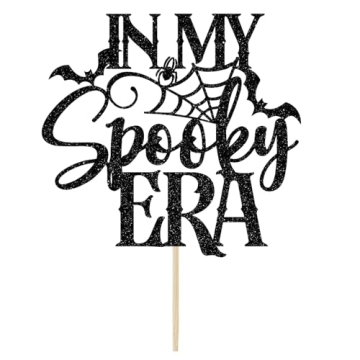 Spooky Cake Topper for Halloween and Birthday Parties