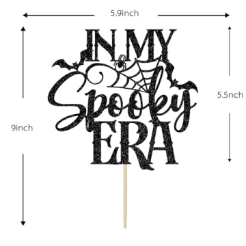 Spooky Cake Topper for Halloween and Birthday Parties