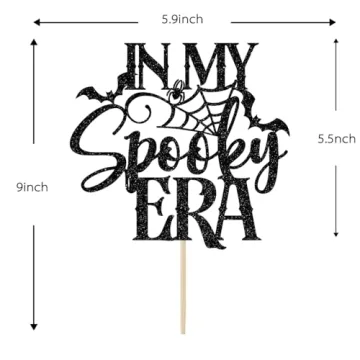 Spooky Cake Topper for Halloween and Birthday Parties