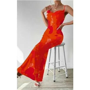 PRETTYGARDEN Floral Summer Maxi Dress for Women