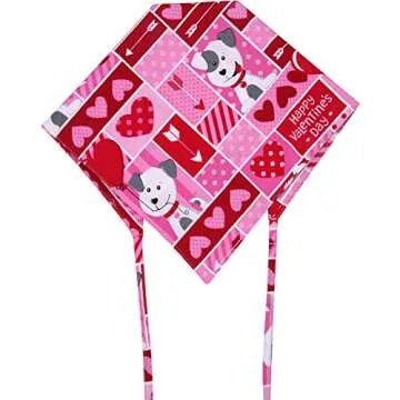 Valentine's Day Dog Bandana Reversible Triangle Bibs Scarf Accessories for Dogs Cats Pets Animals