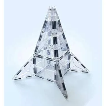 MAGNA-TILES Ice 16-Piece Magnetic Construction Set, The ORIGINAL Magnetic Building Brand