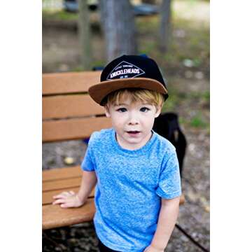 Born to Love, Baby Hats -Toddler Boy Outfit - Infant Sun Hat - Toddler Baseball Hat, Newborn Youth Flat Brim Mesh Trucker Surf SkateBro Fitted Beach Cap Gorros para Bebes (XS 6-12 Months, ELI)