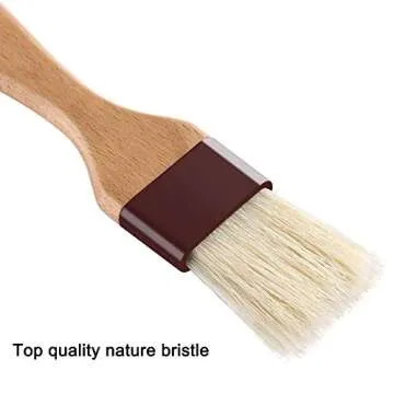 Natural Boar Bristle Pastry Brush Set - Quality Kitchen Tools