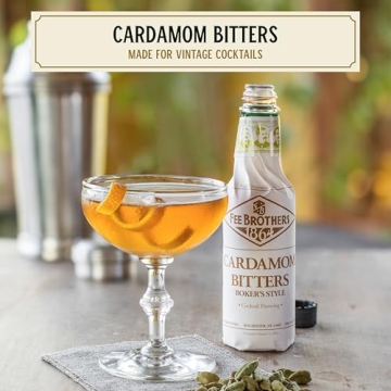 Fee Brothers Cardamom Cocktail Bitters - Aromatic Mixer