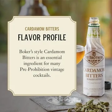 Fee Brothers Cardamom Cocktail Bitters - Aromatic Mixer