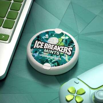 ICE BREAKERS Sugar Free Wintergreen Mints - 8 Count