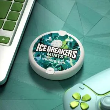 ICE BREAKERS Sugar Free Wintergreen Mints - 8 Count