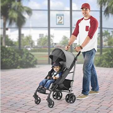 Chicco Liteway Stroller, Fog