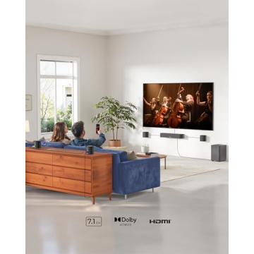 ULTIMEA 7.1ch Sound Bar with Dolby Atmos for TV