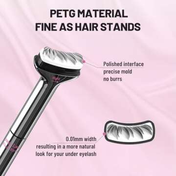 Unicos Lower Eyelash Stamp 2-In-1 Eyeliner and Lash Tool