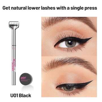 Unicos Lower Eyelash Stamp 2-In-1 Eyeliner and Lash Tool