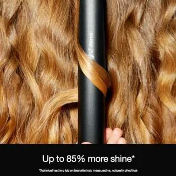 ghd Chronos Styler ― 1" Hair Straightener, 3X Faster HD Motion-Responsive Styler for One Stroke High-Definition Results that Last 24hrs, 85% More Shine, 2X Less Frizz, No Heat Damage ― Black