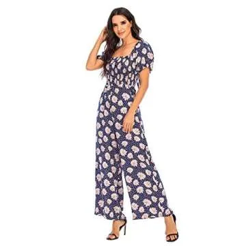 Floral Dressy Casual Jumpsuit for Women - Love Welove Fashion