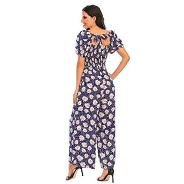Floral Dressy Casual Jumpsuit for Women - Love Welove Fashion
