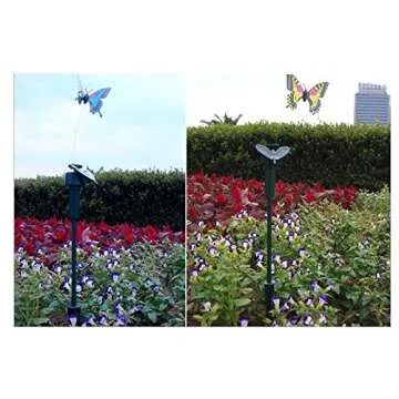 Vanki Solar Fluttering Butterflies for Outdoor Decor