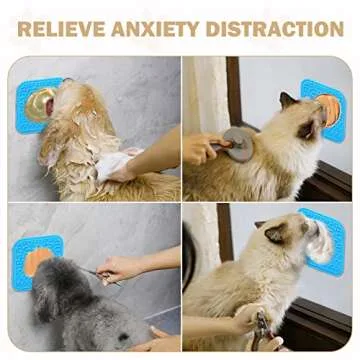 Lick Mat for Dogs & Cats - Perfect for Grooming & Feeding