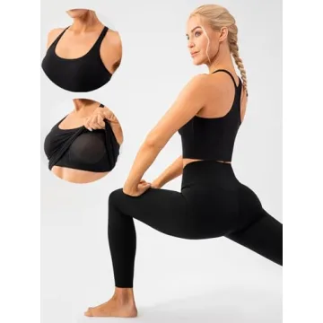 Stylish Lavento Women's Racerback Sports Bra with Support