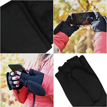 C9 Champion Women's Flip Top Mittens, Warm and Functional