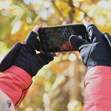 C9 Champion Women's Flip Top Mittens, Warm and Functional