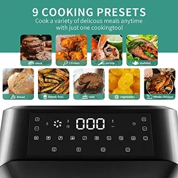 Besile 12QT Multifunction Air Fryer with LCD Touchscreen