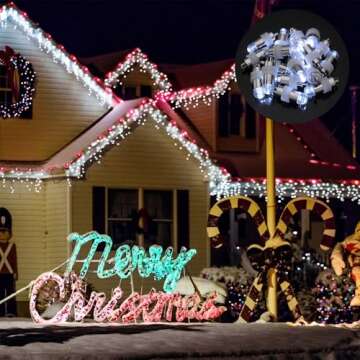 Mudder 40 Pieces LED Balloon Lights Mini Battery Powered Party LED Lights Bulbs for Paper Lantern Balloon Wedding Halloween Christmas Party Decoration Centerpieces(White)