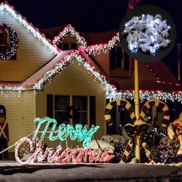 Mudder 40 Pieces LED Balloon Lights Mini Battery Powered Party LED Lights Bulbs for Paper Lantern Balloon Wedding Halloween Christmas Party Decoration Centerpieces(White)