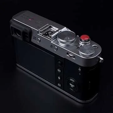 VKO Dark Red Soft Metal Shutter Release Buttons for Cameras