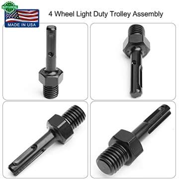 2 Pack Core Drill Bit Adapter for SDS-Plus Drills