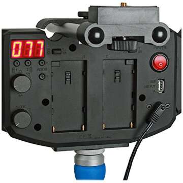 Ledgo LGR320C Bi-Color Flood Shoot-Through LED Ring Light