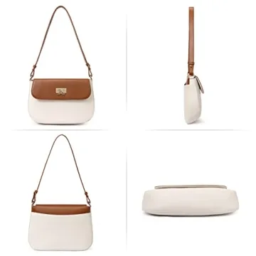 CLUCI Small Shoulder Bag - Chic Vegan Leather Purse