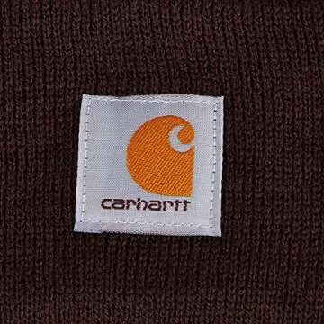 Carhartt Men's Knit Cuffed Beanie Closeout, BlackBerry, One Size