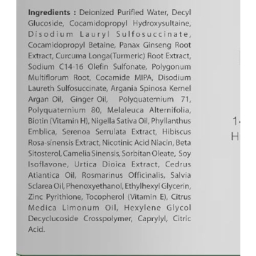 First Botany Hair Regrowth & Anti Hair Loss Shampoo