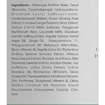 First Botany Hair Regrowth & Anti Hair Loss Shampoo