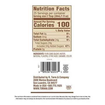 Torani Puremade Syrup Pumpkin Spice 750 ML