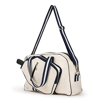 Ame & Lulu Blueberry Hamptons Pickleball Bag Stylish Spacious