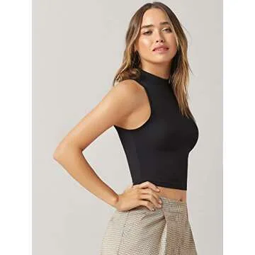 Floerns Women's Crop Tank Top - Stylish & Versatile