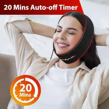 Comfytemp Red Light Therapy Wrap for Body, 37'' Near Infrared Light Belt for Neck Face Chin Knee Ankle Pain Relief, 10W Wearable Wrap with 63 LEDs for Hand Foot Joint Muscle Stiffness, 660nm & 850nm