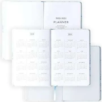 2023-2024 Eccolo Designer 18 Month Academic Agenda Planner, Monthly & Weekly Pages (5.25 x 7.75")