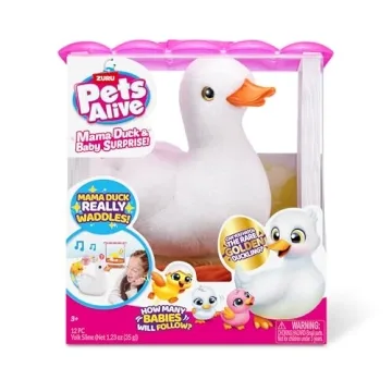 Pets Alive Mama Duck Surprise - Interactive Toy for Ages 3+