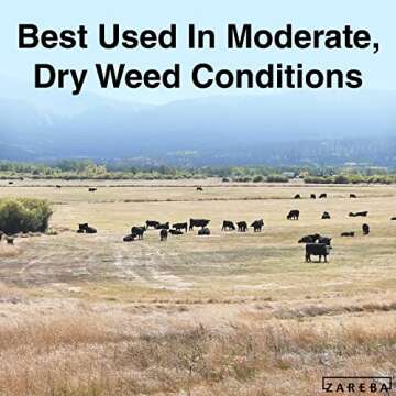 Zareba EDC5M-Z 5-Mile Battery Operated Solid State Electric Fence Charger